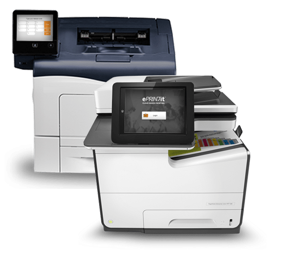 Printer Embedded Release Station ePRINTit™ Secure Cloud Solutions